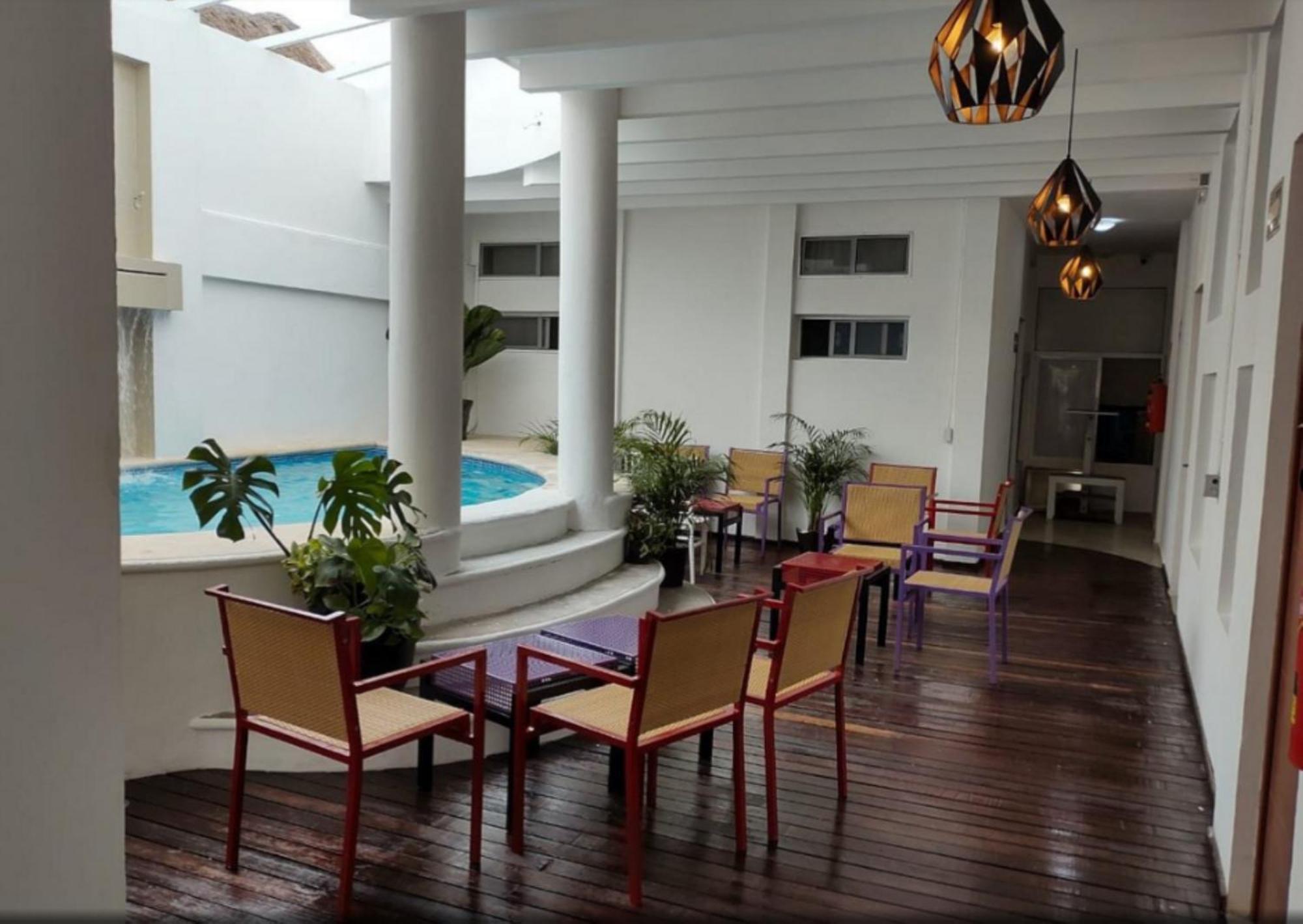 Hostal Del Mar Playa del Carmen Exterior foto